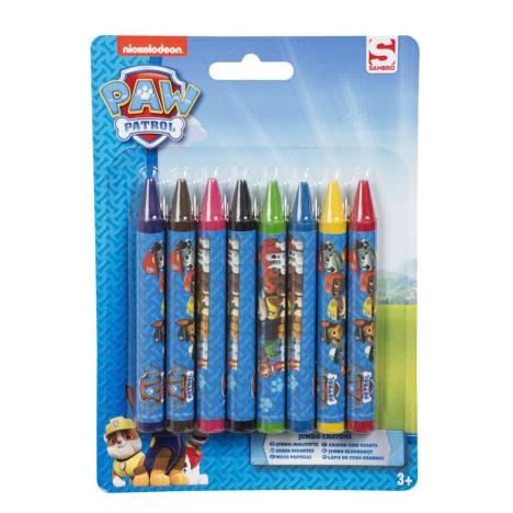 Paw Patrol Jumbo Crayons Pack of 8 £1.59